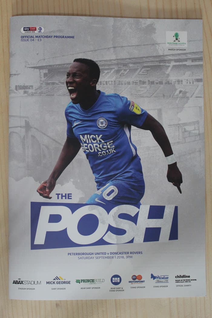 Peterborough United FC v Doncaster Rovers FC